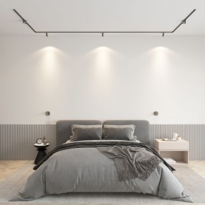 DK5072-DN Бра SHINE WALL со светодиодом, D104*H68, IP20, 3000К, 3W, RA?90, темный никель, алюминий в Шадринске - shadrinsk.ok-mebel.com | фото 4