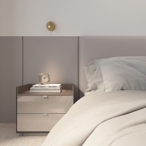 DK5072-SB Бра SHINE WALL со светодиодом, D104*H68, IP20, 3000К, 3W, RA?90, сатинированная латунь, алюминий в Шадринске - shadrinsk.ok-mebel.com | фото 9