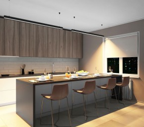 DK9153-BK Линейный светильник 42W 1500mm 3000K, черный в Шадринске - shadrinsk.ok-mebel.com | фото 7