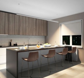 DK9254-WH Линейный светильник 62W 2500mm 4000K, белый в Шадринске - shadrinsk.ok-mebel.com | фото 4