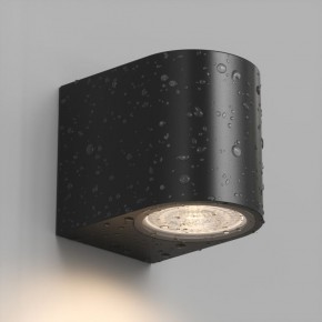 DK9790-BK Настенный уличный светильник NARVIK, IP44, GU10 LED, до 15 Вт, черный, алюминий в Шадринске - shadrinsk.ok-mebel.com | фото 3