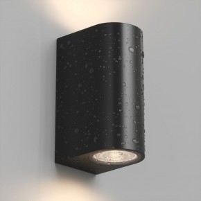 DK9791-BK Настенный уличный светильник NARVIK, IP44, 2хGU10 LED, до 15 Вт, черный, алюминий в Шадринске - shadrinsk.ok-mebel.com | фото 3