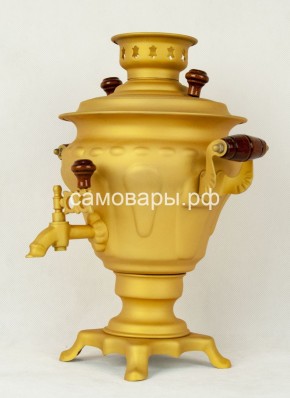 Электрический самовар "Русское золото" матовая груша на 2 литра (Ограниченная серия) в Шадринске - shadrinsk.ok-mebel.com | фото