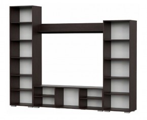 Гостиная МГС 6 Исполнение 1 (Венге/Белый глянец) в Шадринске - shadrinsk.ok-mebel.com | фото 2
