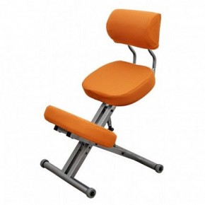 Коленный стул со спинкой Smartstool КМ01ВМ + Чехлы в Шадринске - shadrinsk.ok-mebel.com | фото 3