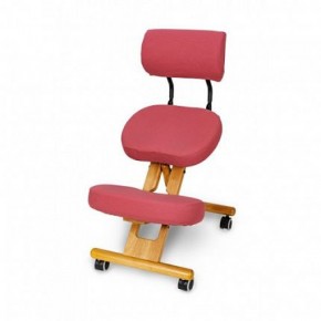 Коленный стул со спинкой Smartstool KW02В + Чехлы в Шадринске - shadrinsk.ok-mebel.com | фото 5