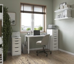 Комод Ингар белый с пятью выдвижными ящиками в Шадринске - shadrinsk.ok-mebel.com | фото 4