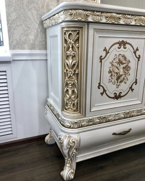 Комод с Зеркалом Алсу (белый глянец) в Шадринске - shadrinsk.ok-mebel.com | фото 9