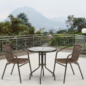 Комплект мебели Асоль-7 TLH-037B/TLH-060 brown-2pcs в Шадринске - shadrinsk.ok-mebel.com | фото 2