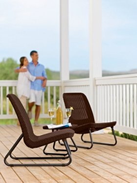 Комплект мебель Рио Патио (Rio Patio set) виски-коричневый в Шадринске - shadrinsk.ok-mebel.com | фото 3