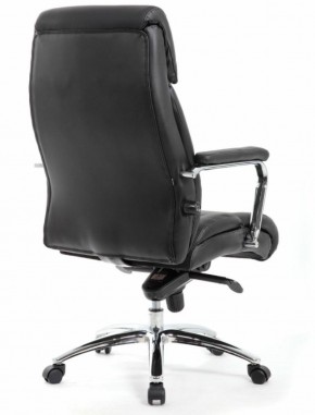 Кресло BRABIX PREMIUM "Phaeton EX-502" (кожа с компаньоном, хром, черное) 530882 в Шадринске - shadrinsk.ok-mebel.com | фото 4