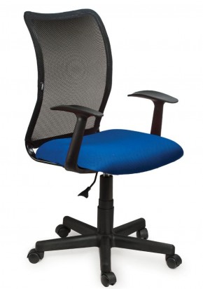 Кресло BRABIX "Spring MG-307", с подлокотниками, комбинированное синее/черное TW, 531404 в Шадринске - shadrinsk.ok-mebel.com | фото 1