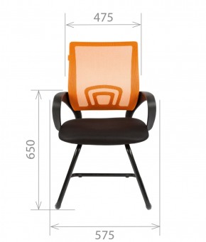 Кресло для оператора CHAIRMAN 696 V (ткань TW-11/сетка TW-01) в Шадринске - shadrinsk.ok-mebel.com | фото 5