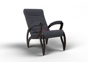 Кресло для отдыха Зельден 20-Т-ГР (ткань/венге) ГРАФИТ в Шадринске - shadrinsk.ok-mebel.com | фото