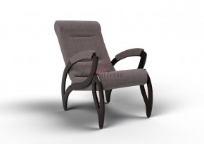Кресло для отдыха Зельден 20-Т-ГР (ткань/венге) ГРАФИТ в Шадринске - shadrinsk.ok-mebel.com | фото 1