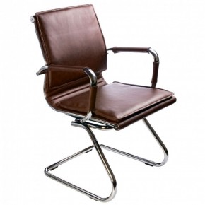 Кресло для посетителя Бюрократ CH-993-Low-V/Brown коричневый в Шадринске - shadrinsk.ok-mebel.com | фото