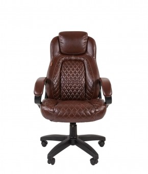 Кресло для руководителя  CHAIRMAN 432 (Экокожа коричневая) в Шадринске - shadrinsk.ok-mebel.com | фото 2