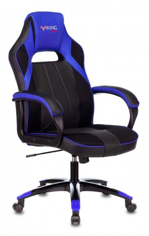 Кресло игровое Бюрократ VIKING 2 AERO BLUE черный/синий в Шадринске - shadrinsk.ok-mebel.com | фото