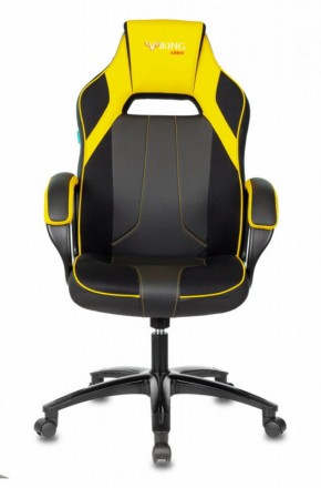 Кресло игровое Бюрократ VIKING 2 AERO YELLOW черный/желтый в Шадринске - shadrinsk.ok-mebel.com | фото 2