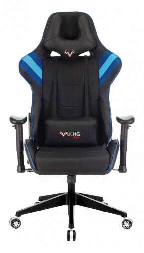 Кресло игровое Бюрократ VIKING 4 AERO BLUE черный/синий в Шадринске - shadrinsk.ok-mebel.com | фото 3