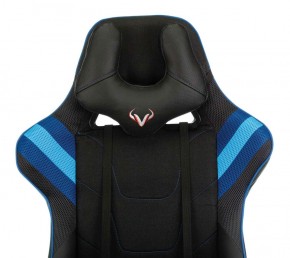 Кресло игровое Бюрократ VIKING 4 AERO BLUE черный/синий в Шадринске - shadrinsk.ok-mebel.com | фото 6