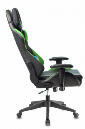 Кресло игровое Бюрократ VIKING 5 AERO LGREEN черный/салатовый в Шадринске - shadrinsk.ok-mebel.com | фото 3