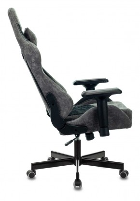 Кресло игровое Бюрократ VIKING 7 KNIGHT B FABRIC черный в Шадринске - shadrinsk.ok-mebel.com | фото 2
