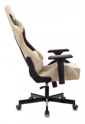 Кресло игровое Бюрократ VIKING 7 KNIGHT BR FABRIC коричневый/бежевый в Шадринске - shadrinsk.ok-mebel.com | фото 2