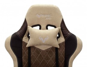 Кресло игровое Бюрократ VIKING 7 KNIGHT BR FABRIC коричневый/бежевый в Шадринске - shadrinsk.ok-mebel.com | фото 6