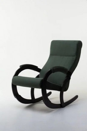 Кресло-качалка КОРСИКА 34-Т-AG (зеленый) в Шадринске - shadrinsk.ok-mebel.com | фото 1