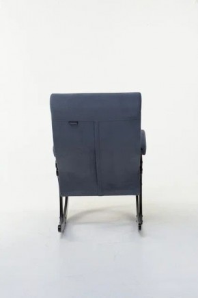 Кресло-качалка КОРСИКА 34-Т-AN (темно-синий) в Шадринске - shadrinsk.ok-mebel.com | фото 2