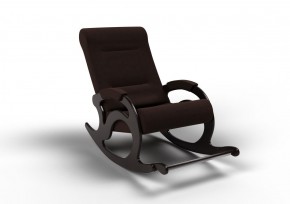 Кресло-качалка Тироль 12-Т-ГР (ткань/венге) ГРАФИТ в Шадринске - shadrinsk.ok-mebel.com | фото 1