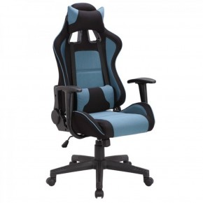 Кресло компьютерное BRABIX "GT Racer GM-100" (черное/голубое) 531818 в Шадринске - shadrinsk.ok-mebel.com | фото