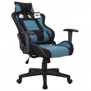 Кресло компьютерное BRABIX "GT Racer GM-100" (черное/голубое) 531818 в Шадринске - shadrinsk.ok-mebel.com | фото 4
