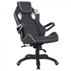 Кресло компьютерное BRABIX Techno Pro GM-003 (экокожа черное/серое, вставки серые) 531814 в Шадринске - shadrinsk.ok-mebel.com | фото 4