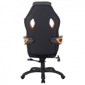 Кресло компьютерное BRABIX Techno Pro GM-003 (ткань черное/серое, вставки оранжевые) 531813 в Шадринске - shadrinsk.ok-mebel.com | фото 5