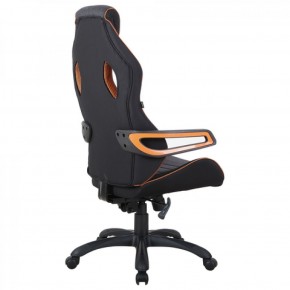 Кресло компьютерное BRABIX Techno Pro GM-003 (ткань черное/серое, вставки оранжевые) 531813 в Шадринске - shadrinsk.ok-mebel.com | фото 6