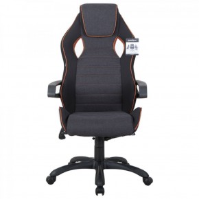 Кресло компьютерное BRABIX Techno Pro GM-003 (ткань черное/серое, вставки оранжевые) 531813 в Шадринске - shadrinsk.ok-mebel.com | фото 7