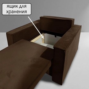 Кресло-кровать Принц КК1-ВК (велюр коричневый) в Шадринске - shadrinsk.ok-mebel.com | фото 6