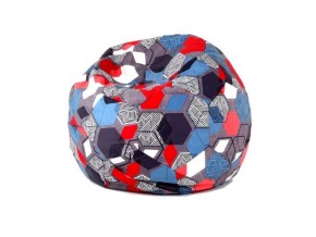 Кресло-мешок Мяч M (Geometry Slate) в Шадринске - shadrinsk.ok-mebel.com | фото 1