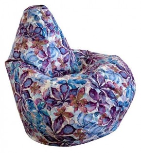 Кресло-мешок Цветы L в Шадринске - shadrinsk.ok-mebel.com | фото
