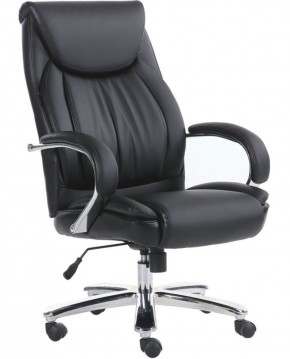 Кресло офисное BRABIX PREMIUM "Advance EX-575" (хром, экокожа, черное) 531825 в Шадринске - shadrinsk.ok-mebel.com | фото 1