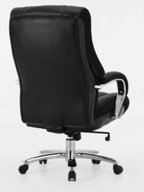 Кресло офисное BRABIX PREMIUM "Bomer HD-007" (рециклированная кожа, хром, черное) 531939 в Шадринске - shadrinsk.ok-mebel.com | фото 4