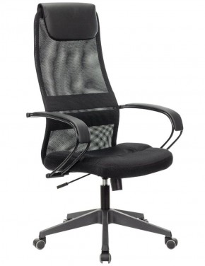 Кресло офисное BRABIX PREMIUM "Stalker EX-608 PL" (ткань-сетка/кожзам, черное) 532090 в Шадринске - shadrinsk.ok-mebel.com | фото