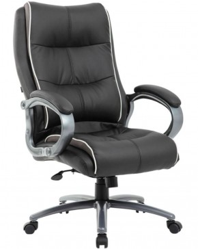 Кресло офисное BRABIX PREMIUM "Strong HD-009" (экокожа черная, ткань серая) 531945 в Шадринске - shadrinsk.ok-mebel.com | фото
