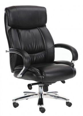 Кресло офисное BRABIX "Direct EX-580" (хром/рециклированная кожа/черное) 531824 в Шадринске - shadrinsk.ok-mebel.com | фото 1