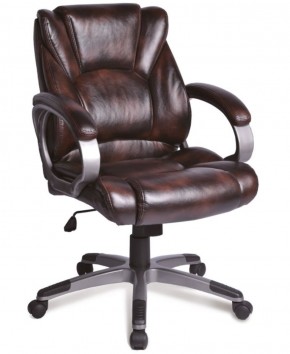 Кресло офисное BRABIX "Eldorado EX-504" (коричневое) 530875 в Шадринске - shadrinsk.ok-mebel.com | фото 1