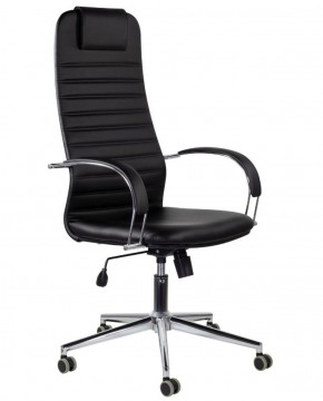 Кресло офисное BRABIX "Pilot EX-610 CH" premium (черное/кожзам) 532418 в Шадринске - shadrinsk.ok-mebel.com | фото