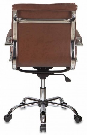 Кресло руководителя Бюрократ CH-993-LOW/BROWN коричневый в Шадринске - shadrinsk.ok-mebel.com | фото 4