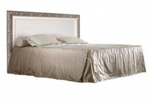 Кровать 2-х спальная (1,4 м) Тиффани штрих-лак/серебро (ТФКР140-1) в Шадринске - shadrinsk.ok-mebel.com | фото